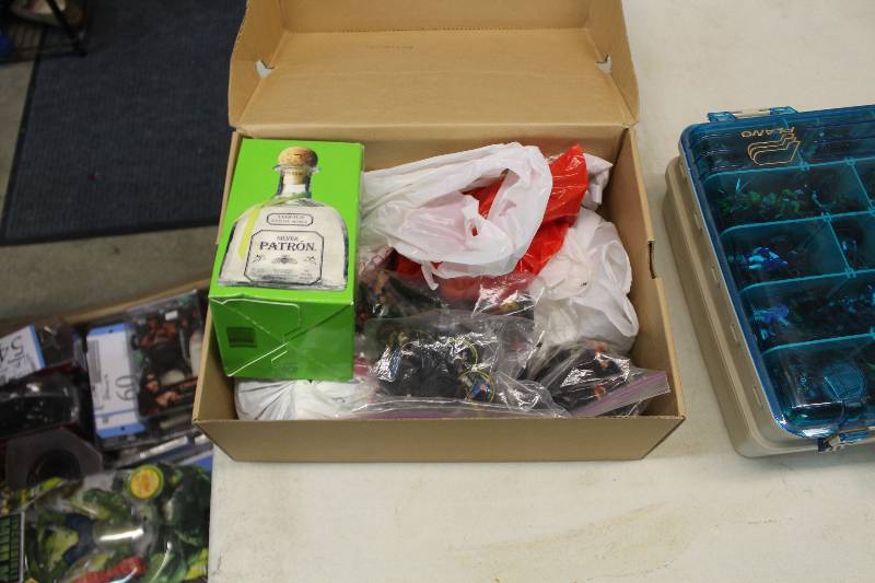 lot 241 image: Box Lot of Action Figures