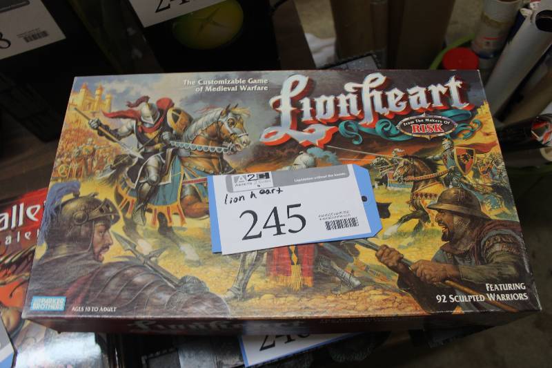 lot 245 image: Lionheart Game