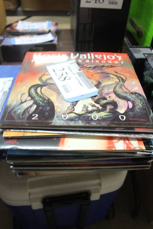 lot 258 image: Lot of Calendars