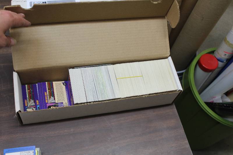 lot 255 image: Box Lot of Comic Collector Cards
