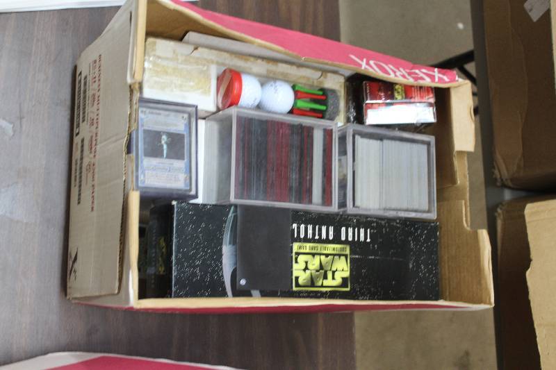 lot 259 image: Box Lot of Collector Cards