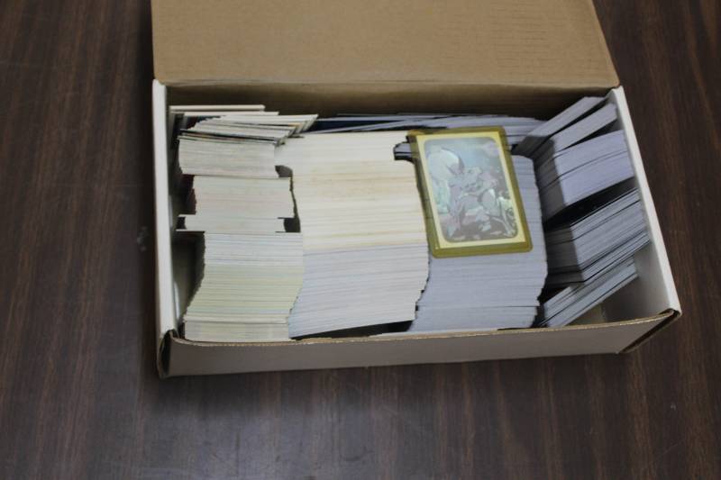 lot 261 image: Box Lot of Action Figure Cards
