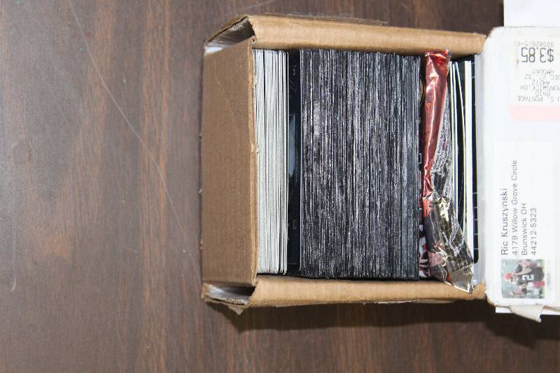 lot 264 image: Box Lot of Action Figure Cards