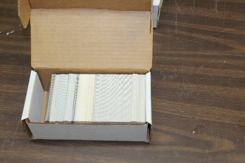 lot 268 image: Box Lot of Action Figure Cards