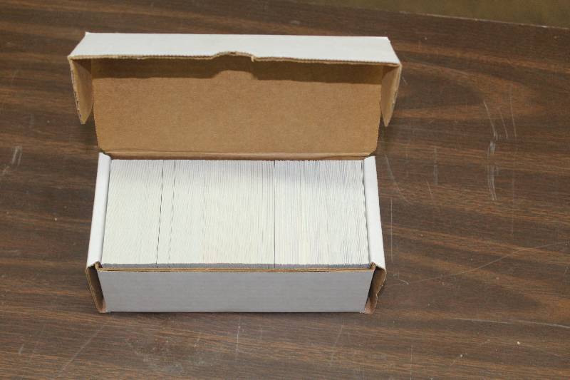 lot 267 image: Box Lot of Action Figure Cards