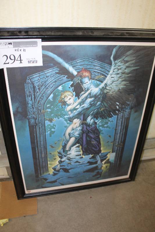 lot 294 image: Framed Wall Art