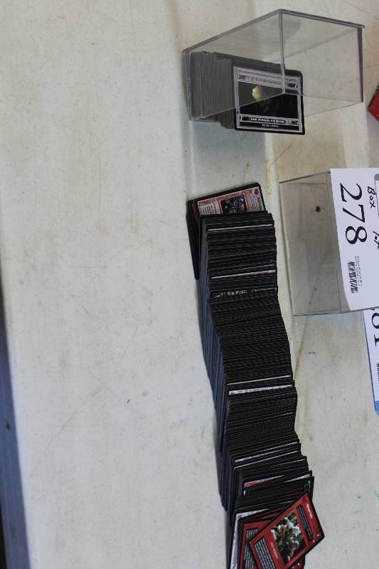lot 278 image: Box Lot of Star Wars Action Figure Cards