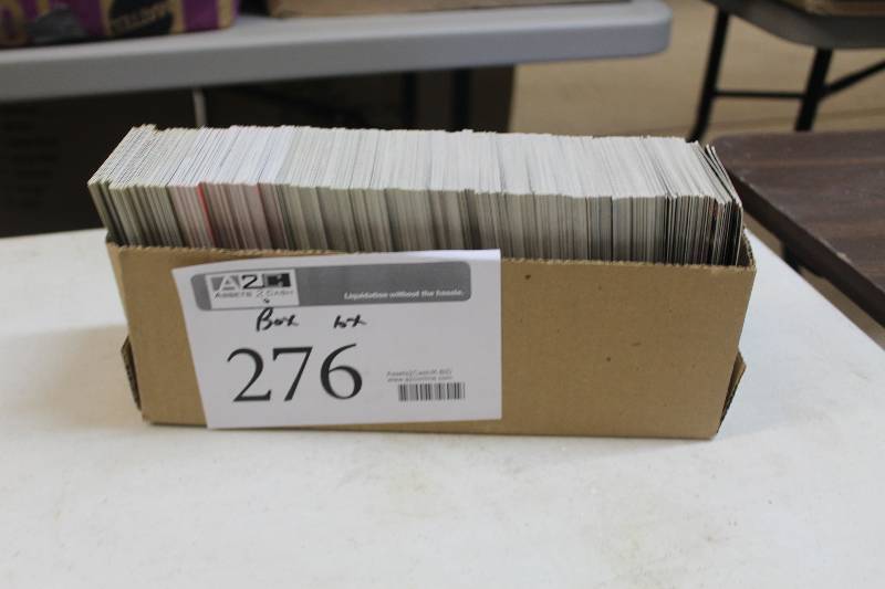 lot 276 image: Box Lot of Star Wars Action Figure Cards