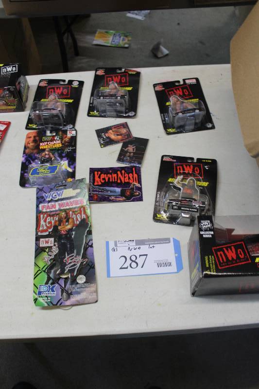 lot 287 image: Lot of NWO Collectibles