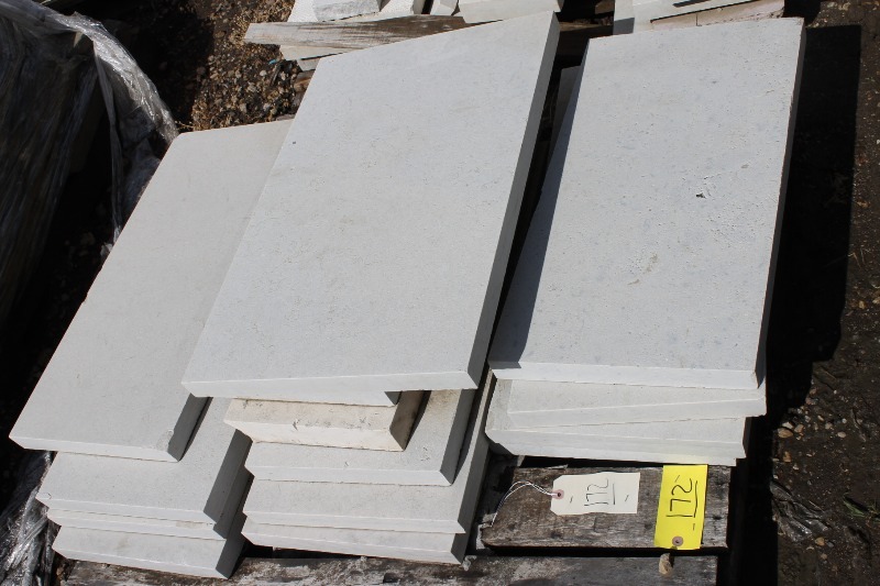 Cut stone slabs
