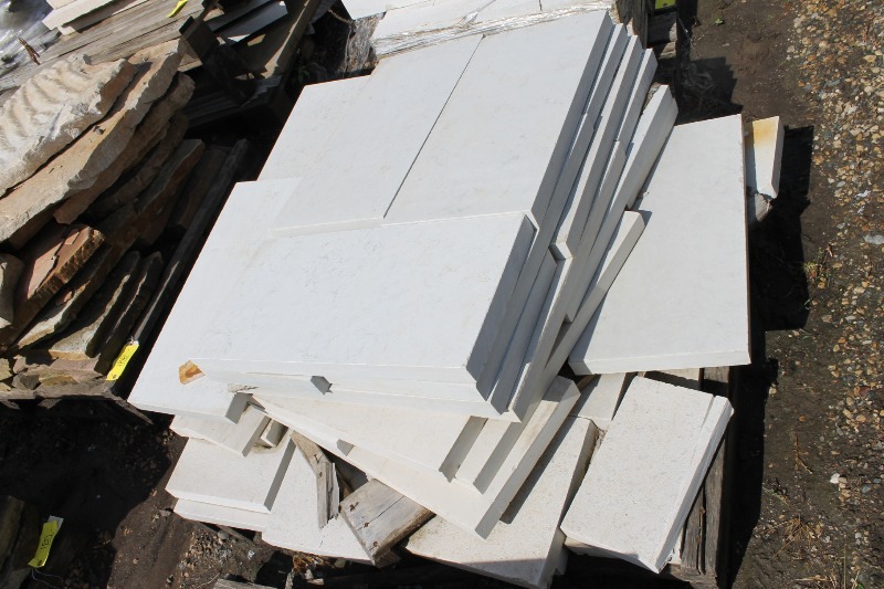 Cut stone slabs