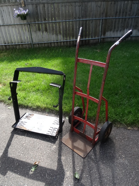 Two Wheeler & TV Stand