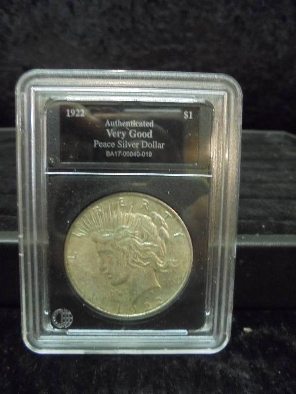 1922 Peace Silver Dollar