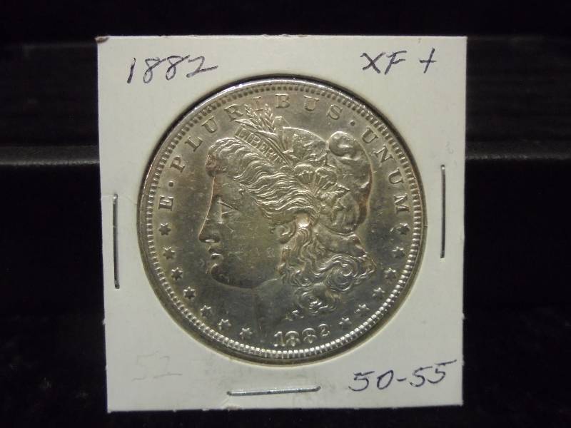 1882 Morgan Silver Dollar