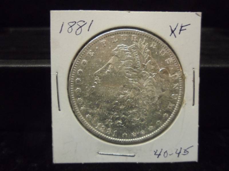 1881 Morgan Silver Dollar