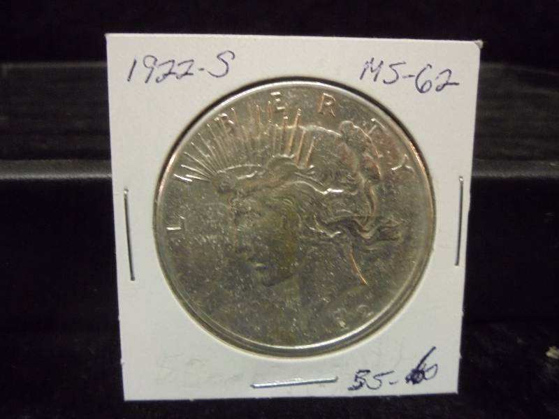 1922-S Peace Silver Dollar