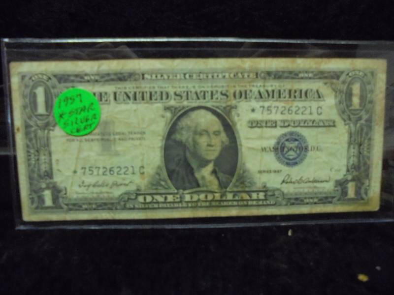 1957  STAR Silver Silver Certificate