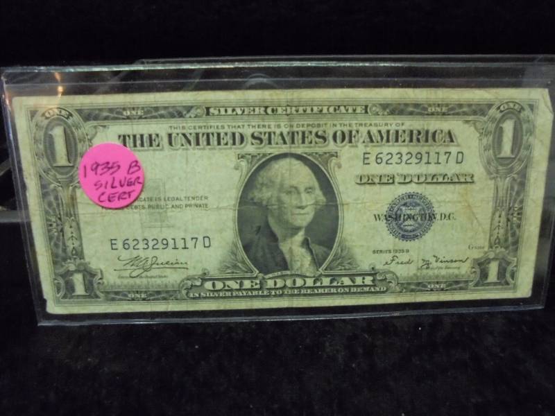 1935B Silver Certificate