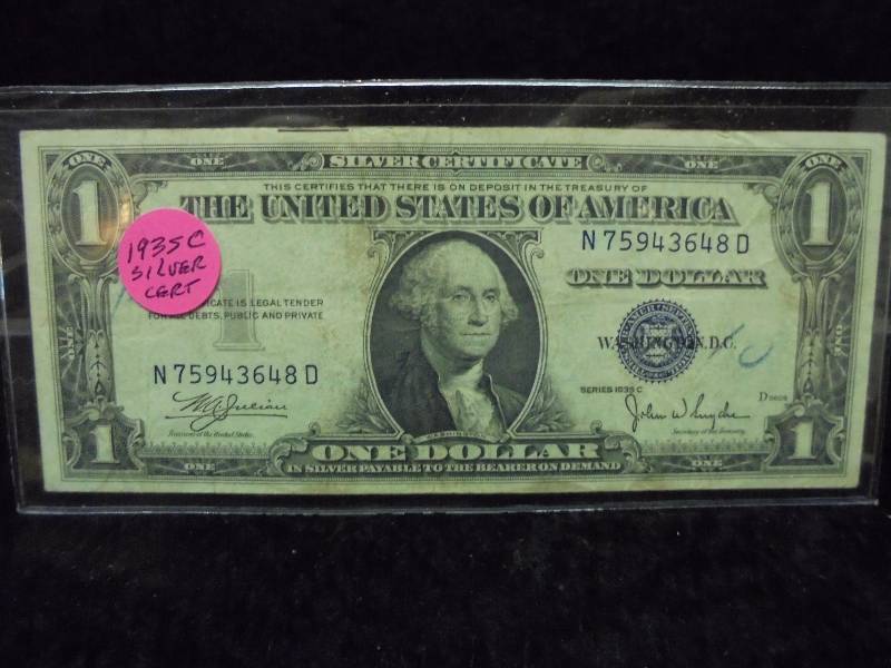 1935C Silver Certificate