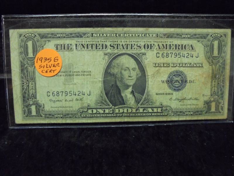 1935G Silver Certificate