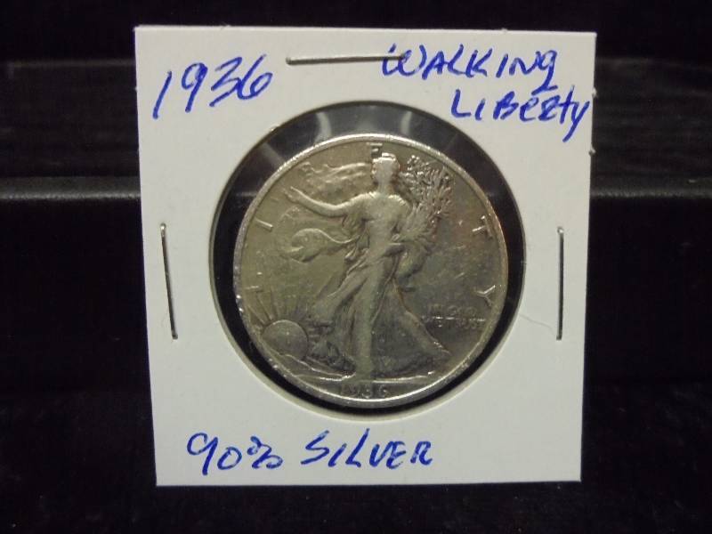 1936 Walking Liberty Half Dollar