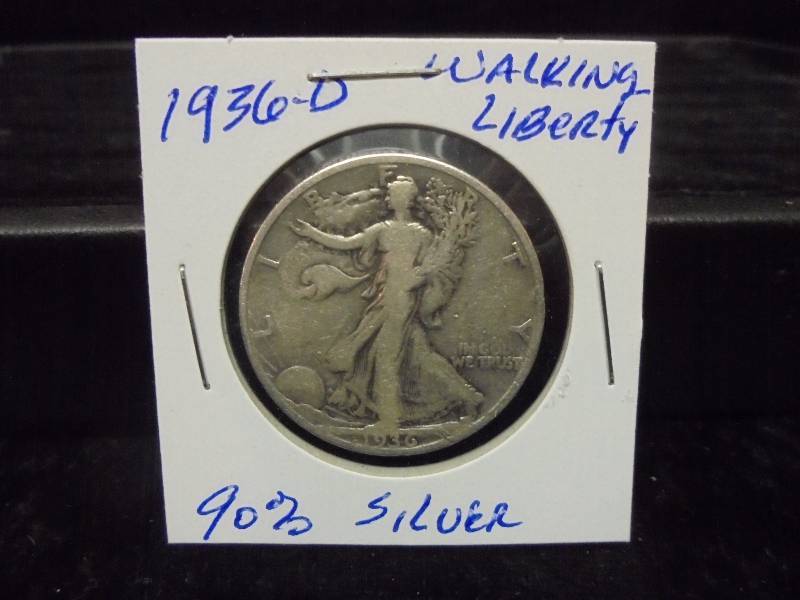 1936-D Walking Liberty Half Dollar