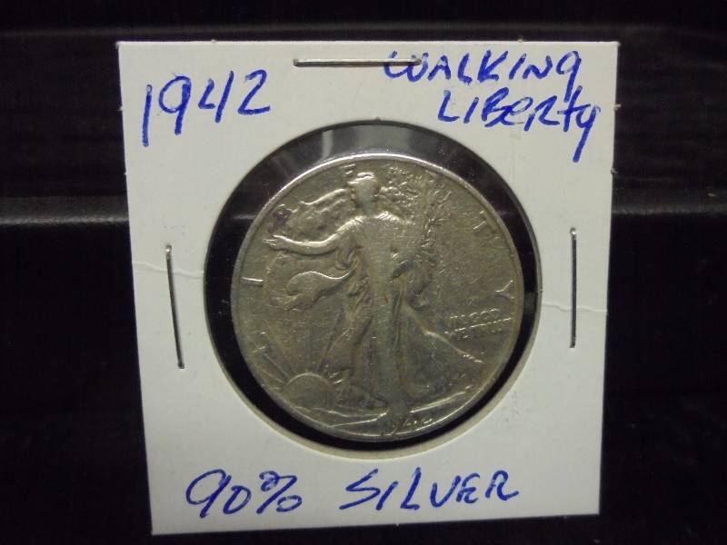 1942 Walking Liberty Half Dollar