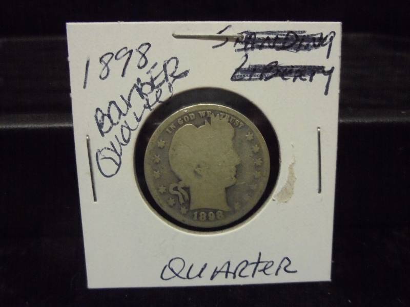 1898 Barber Quarter
