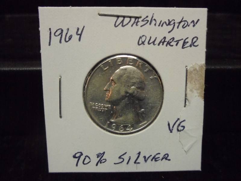 1964 Washington Quarter