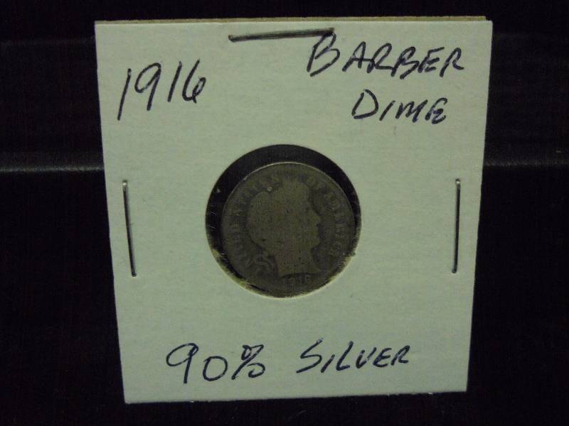 1916 Barber Dime