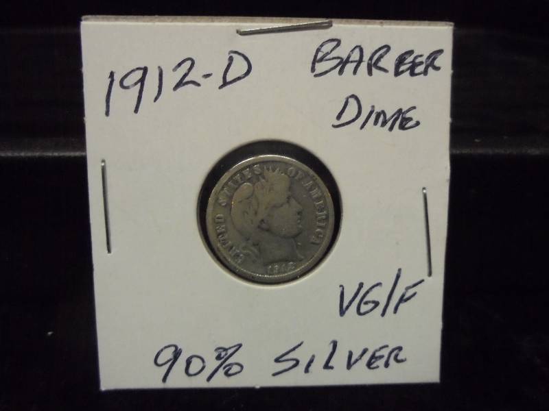 1912-D Barber Dime