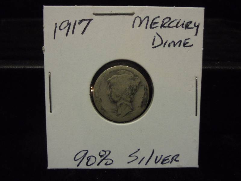 1917 Mercury Dime