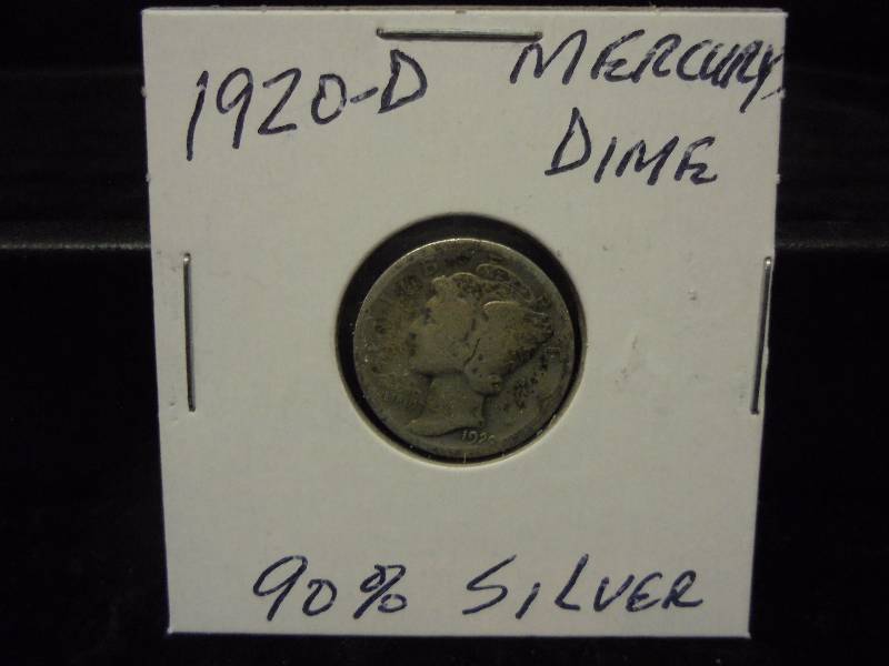 1920-D Mercury Dime