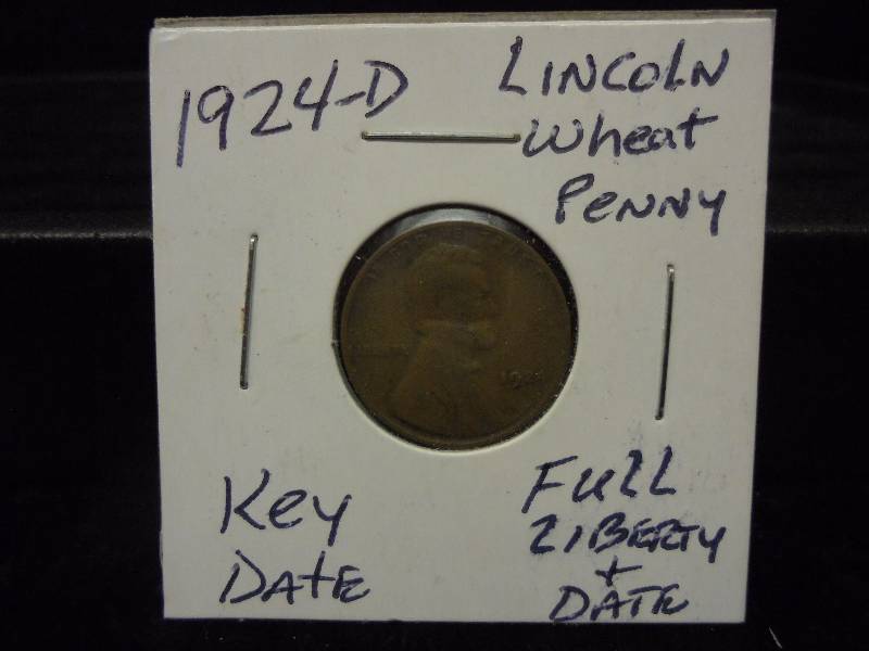 1924-D Lincoln Wheat Penny