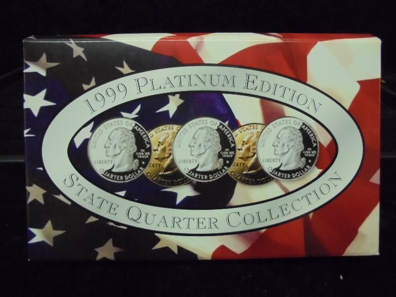1999 Platinum Edition State Quarter Collection