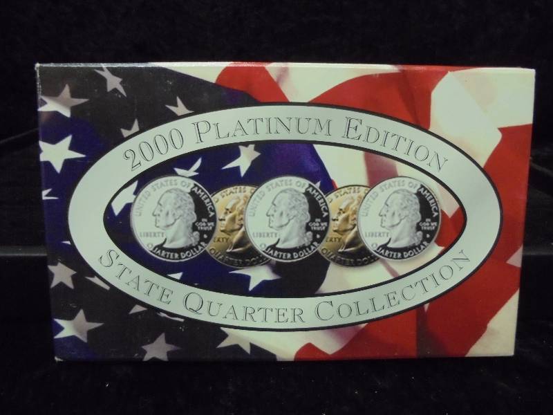 2000 Platinum Edition State Quarter Collection