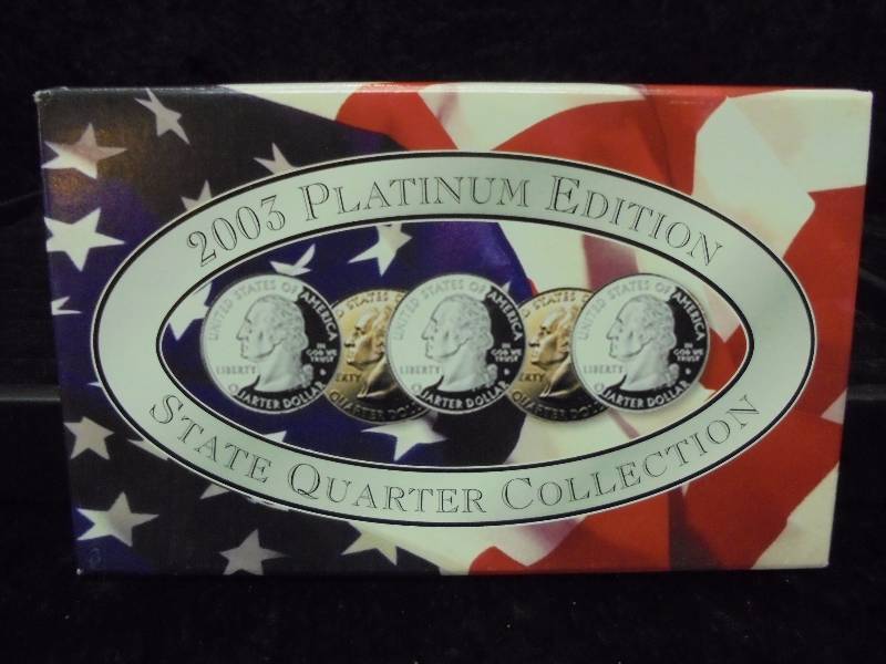 2003 Platinum Edition State Quarter Collection