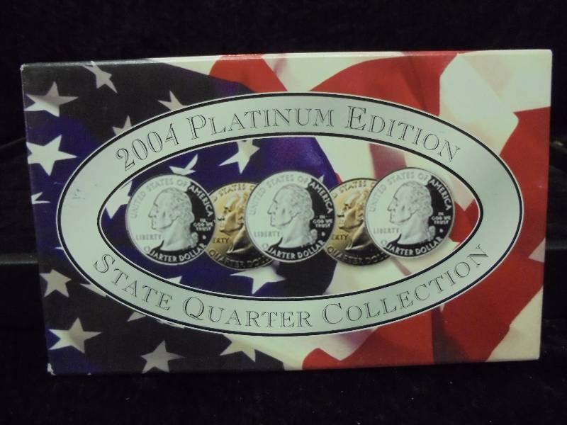 2004 Platinum Edition State Quarter Collection