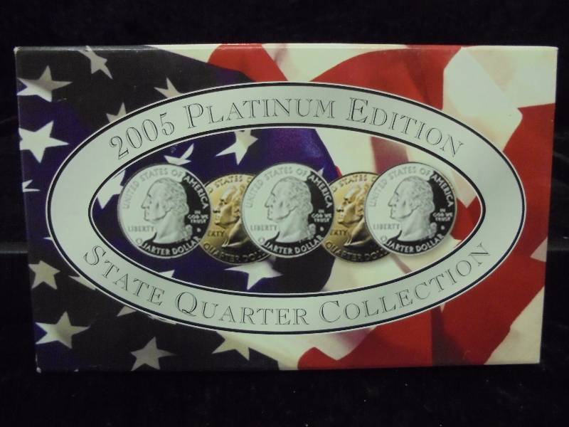 2005 Platinum Edition State Quarter Collection