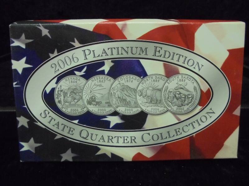 2006 Platinum Edition State Quarter Collection