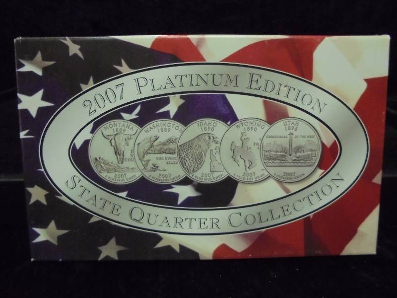 2007 Platinum Edition State Quarter Collection