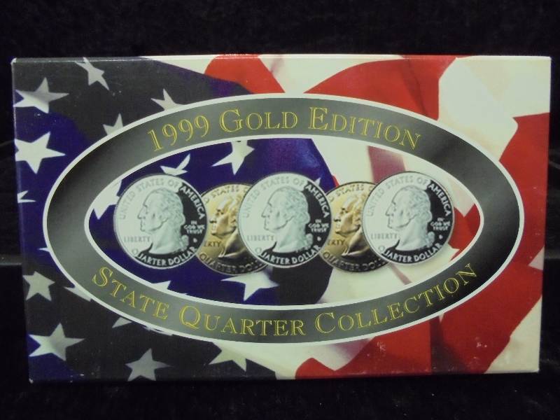 1999 Gold Edition State Quarter Collection