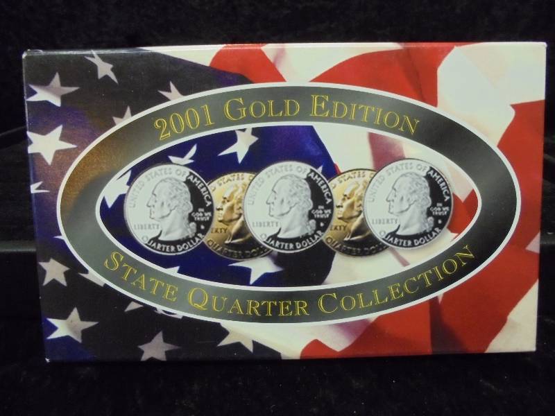 2001 Gold Edition State Quarter Collection