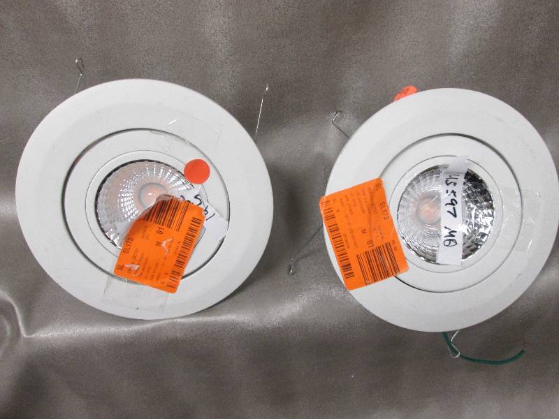 CE 6 in. White LED Recessed Gimbal ...