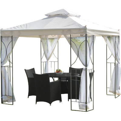 Polenza 8 Ft. W x 8 Ft. D Steel Gaz...