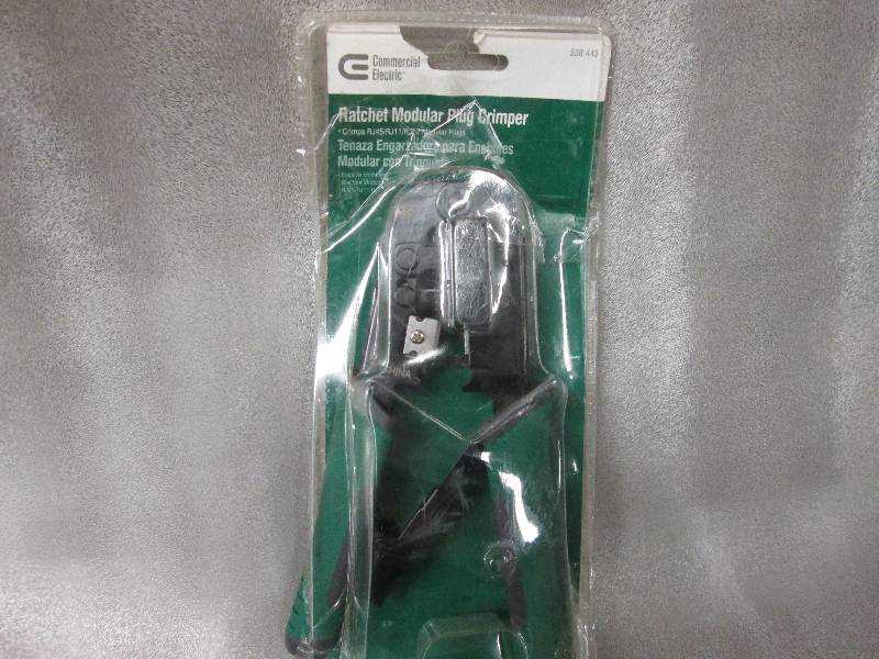 CE Ratchet Modular Plug Crimper...