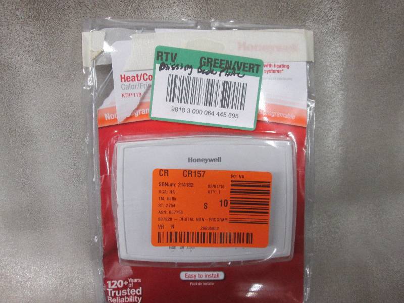 Honeywell Digital Non-Programmable ...