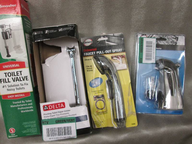 Toilet Fill Valve, Faucet Pull-Out ...