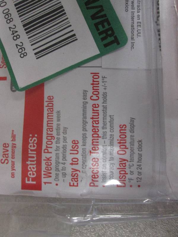 Honeywell 7-Day Programmable Thermo...