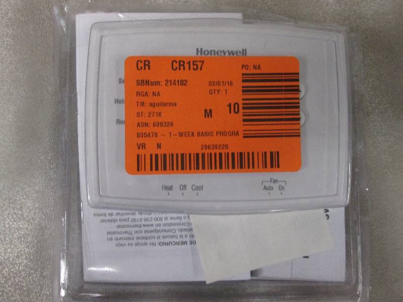 Honeywell 7-Day Programmable Thermo...